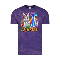 Cloud Purple MY easter Vintage Tee - CowhideDigitalArt