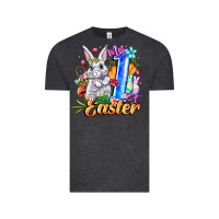 Vintage Black MY easter Vintage Tee - CowhideDigitalArt
