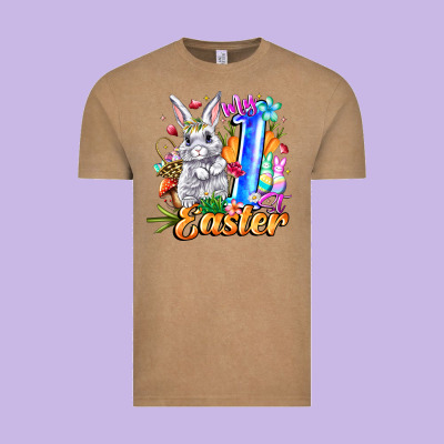 My Easter Vintage Tee Designed By Cowhidedigitalart