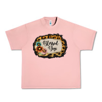 Salmon Blessed Gigi Urban Heavy Tee - Jasminsmagicworld