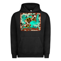 Pigment Black Sagittarius turquoise cowhide Urban Hoodie - RanaPortraitStore