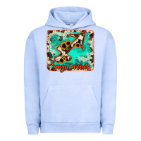 Pigment Grape Ice Sagittarius turquoise cowhide Urban Hoodie - RanaPortraitStore