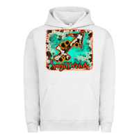 Pigment Lunar Rock Sagittarius turquoise cowhide Urban Hoodie - RanaPortraitStore