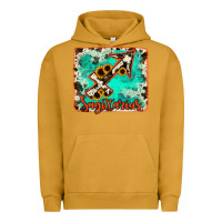 Pigment Peanut Butter Sagittarius turquoise cowhide Urban Hoodie - RanaPortraitStore