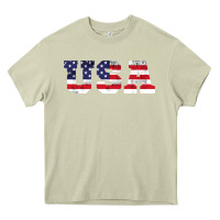 Mossy usa Heavy Core Tee - DesigneFamous