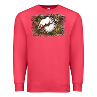 Cardinal Baseball Lips Premium Sweatshirt - Jasminsmagicworld