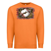 Carrot Baseball Lips Premium Sweatshirt - Jasminsmagicworld