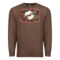 Chestnut Baseball Lips Premium Sweatshirt - Jasminsmagicworld
