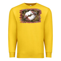 Lemon Baseball Lips Premium Sweatshirt - Jasminsmagicworld