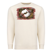 Sandshell Baseball Lips Premium Sweatshirt - Jasminsmagicworld