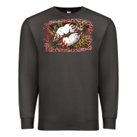 Smoke Baseball Lips Premium Sweatshirt - Jasminsmagicworld