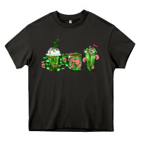 Asphalt Cactus Lover Cactus Coffee Cups Heavy Core Tee - FaDigitalArtStudio