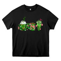 Black Cactus Lover Cactus Coffee Cups Heavy Core Tee - FaDigitalArtStudio