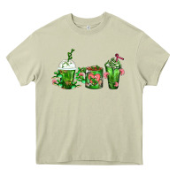 Mossy Cactus Lover Cactus Coffee Cups Heavy Core Tee - FaDigitalArtStudio