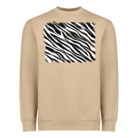 Mushroom zebra background Heavyweight Sweatshirt - RanaPortraitStore