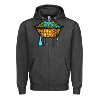 Charcoal Heather summer vibes pineapple lips Zipper Hoodie - Jasminsmagicworld