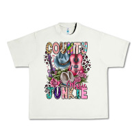 Pistachio country music junkie Urban Heavy Tee - CowhideDigitalArt