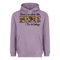 Lavender there's no place like home for holidays Heavyweight Hoodie - RanaPortraitStore