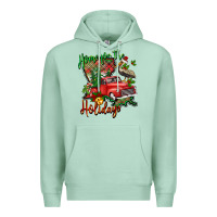 Seafoam home for the holidays louisiana Premium Hoodie - BarkalooDesign
