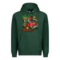 Sports Green home for the holidays louisiana Premium Hoodie - BarkalooDesign