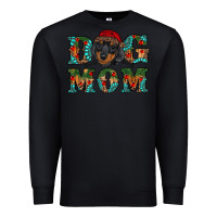 Black christmas dog mom dachshund Premium Sweatshirt - RanaPortraitStore