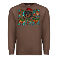 Chestnut christmas dog mom dachshund Premium Sweatshirt - RanaPortraitStore
