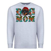 Heather Grey christmas dog mom dachshund Premium Sweatshirt - RanaPortraitStore