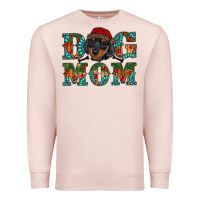 Pale Pink christmas dog mom dachshund Premium Sweatshirt - RanaPortraitStore