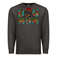 Smoke christmas dog mom dachshund Premium Sweatshirt - RanaPortraitStore