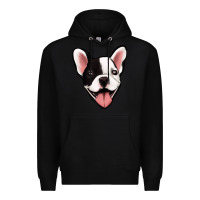 Black French Bulldog Premium Hoodie - Jasminsmagicworld