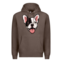 Coffee French Bulldog Premium Hoodie - Jasminsmagicworld
