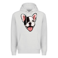 Dove Grey French Bulldog Premium Hoodie - Jasminsmagicworld