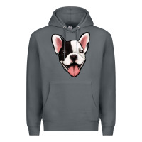 Rock French Bulldog Premium Hoodie - Jasminsmagicworld