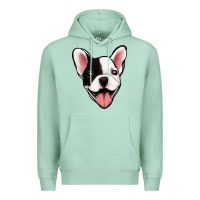 Seafoam French Bulldog Premium Hoodie - Jasminsmagicworld