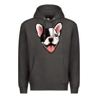 Smoke French Bulldog Premium Hoodie - Jasminsmagicworld