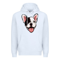 White French Bulldog Premium Hoodie - Jasminsmagicworld