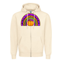 Sandshell halloween rainbow Zipper Hoodie - Jasminsmagicworld