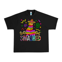 Black Let's Get Smashed Urban Heavy Tee - CowhideDigitalArt