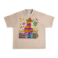 French Oak Let's Get Smashed Urban Heavy Tee - CowhideDigitalArt