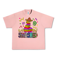 Salmon Let's Get Smashed Urban Heavy Tee - CowhideDigitalArt