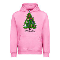 Fuchsia Pink ohh Christmas trees Urban Hoodie - RanaPortraitStore