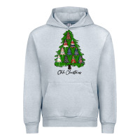 Heather Grey ohh Christmas trees Urban Hoodie - RanaPortraitStore