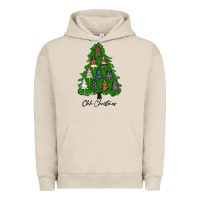 Pigment French Oak ohh Christmas trees Urban Hoodie - RanaPortraitStore