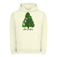 Pigment Pistachio ohh Christmas trees Urban Hoodie - RanaPortraitStore