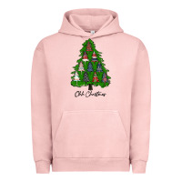 Pigment Salmon ohh Christmas trees Urban Hoodie - RanaPortraitStore