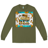 Army Green queen bee Long Sleeve Tee - LillyAllenDesigns