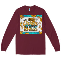 Burgundy queen bee Long Sleeve Tee - LillyAllenDesigns