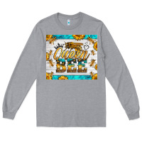 Heather Grey queen bee Long Sleeve Tee - LillyAllenDesigns