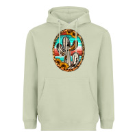 Matcha Western Cactus Heavyweight Hoodie - Jasminsmagicworld