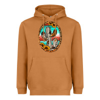 Meerkat Western Cactus Heavyweight Hoodie - Jasminsmagicworld